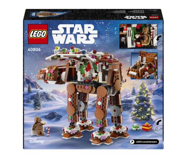 LEGO Star Wars 40806 Piernikowa maszyna krocząca AT-AT™ - 1577945 - zdjęcie 4